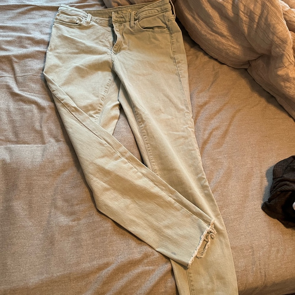 high rise skinny jeans